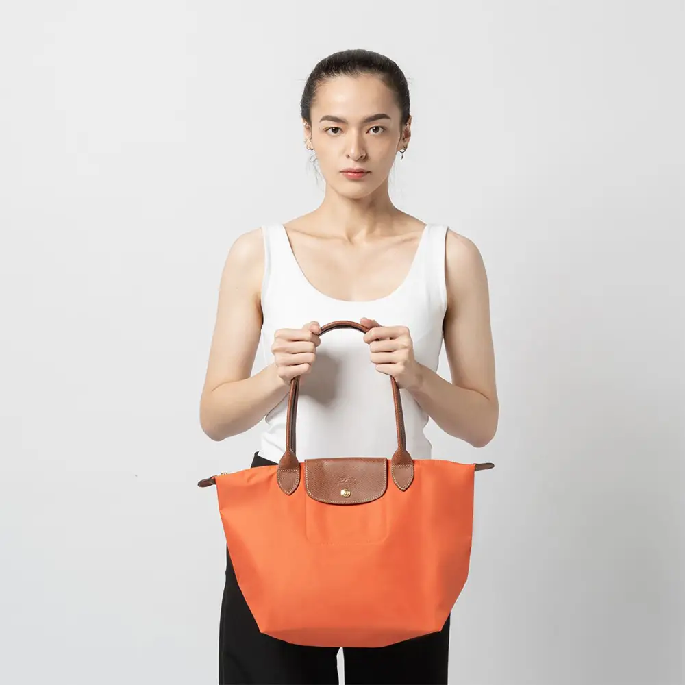 LONGCHAMP正規品/送料関税込み Le Pliag ポーチ 2023 新色*LONGCHAMP LePliage original♡ハンドル ポーチ