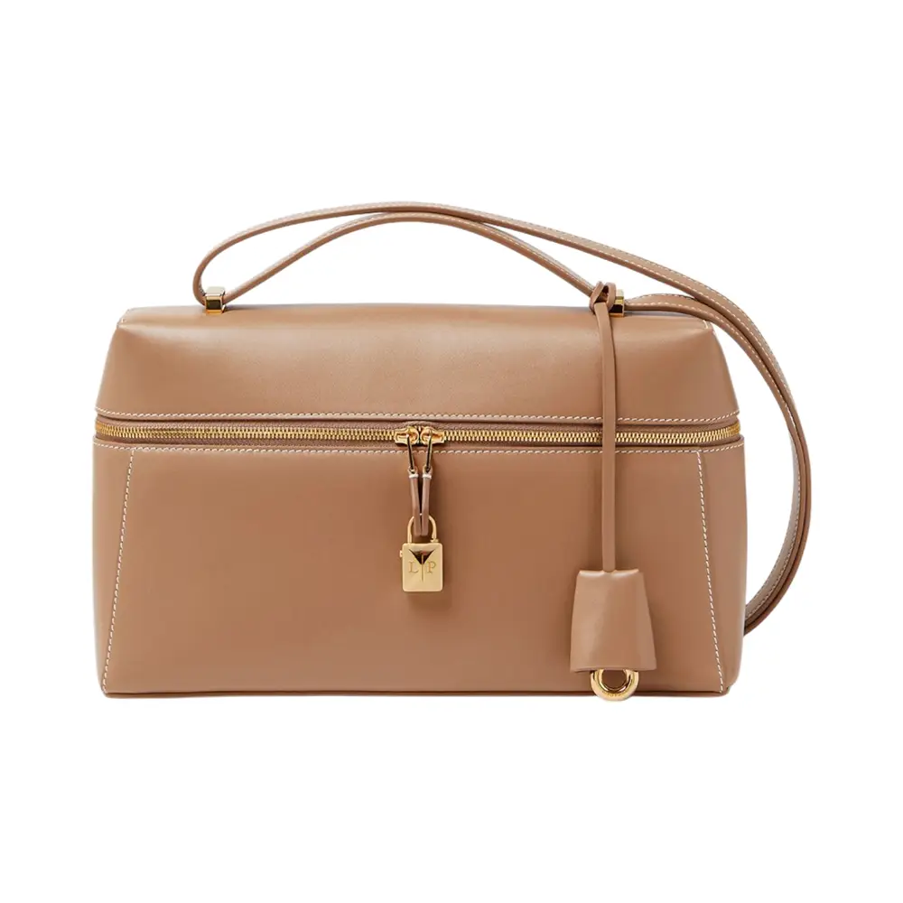 Loro Piana☆新品タグ付き☆本日売り切りSale！ Loro Piana L27 Pochette Extra Pocket Calfskin Azuki Beans