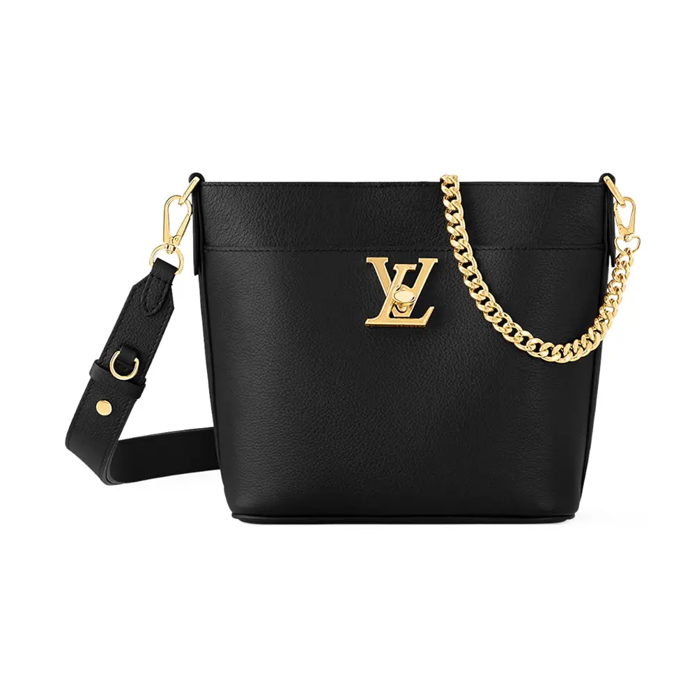 Louis vuitton leather bucket bag hotsell