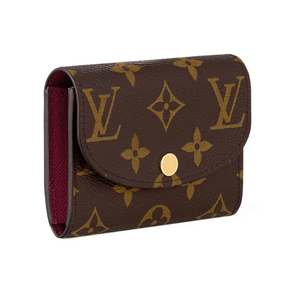 Louis Vuitton Rosalie Coin Wallet Monogram Canvas Fuchsia