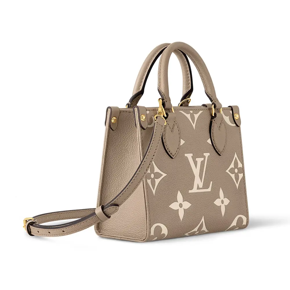 【ルイヴィトン・Louis Vuitton 】OnTheGo BB M47054 OnTheGo BB Bicolour Monogram Empreinte Leather - Handbags