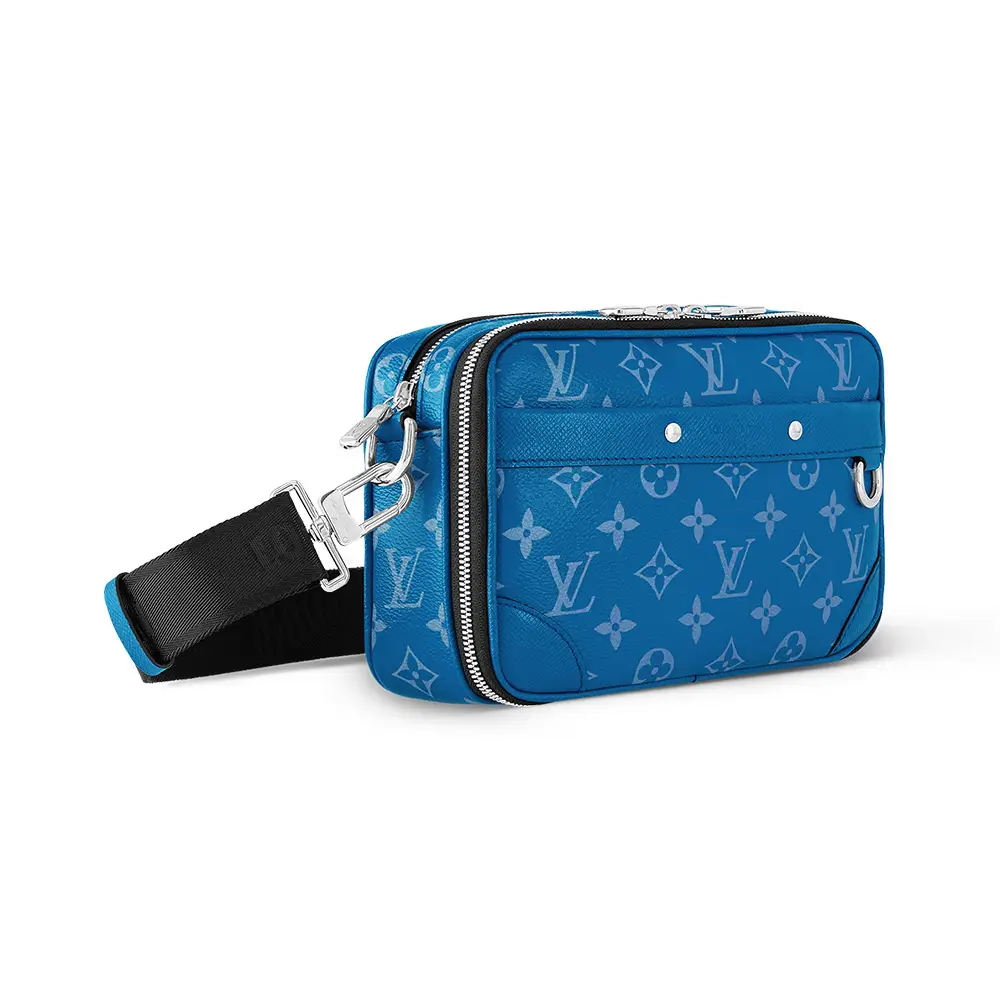 Lv messenger bag blue online