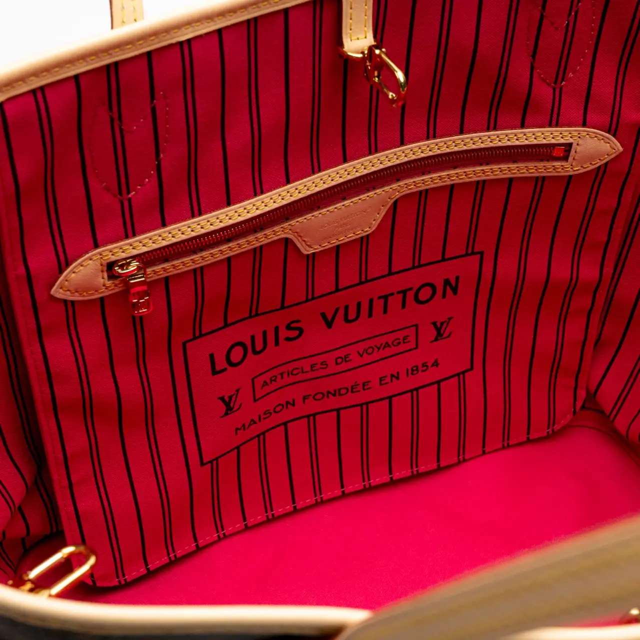 Louis Vuitton Neverfull Bandoulière Inside Out MM Monogram Louis Vuitton Neverfull Bandoulière Inside Out MM Monogram
