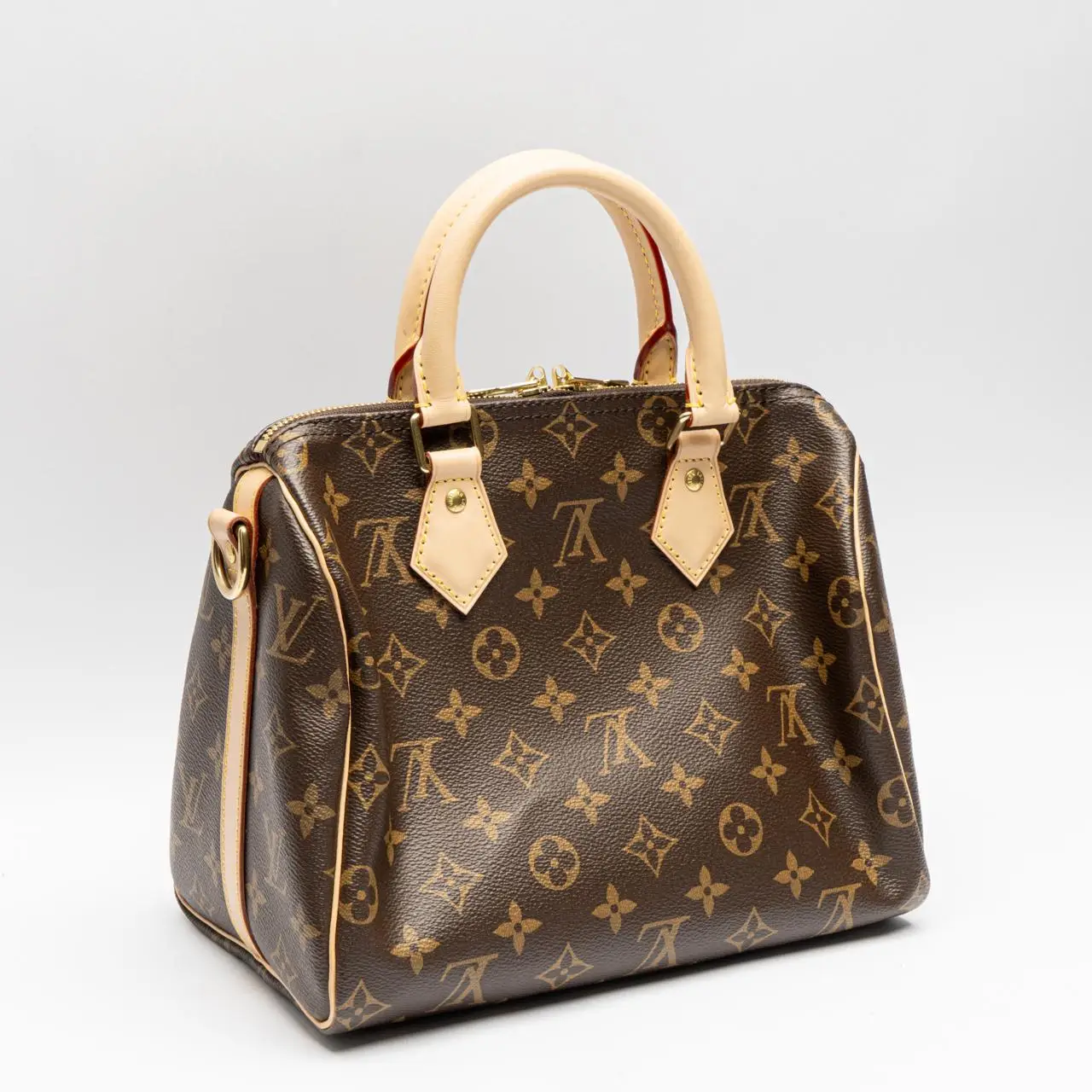Louis Vuitton Speedy Bandoulière 25 Monogram Canvas City Bag Brown