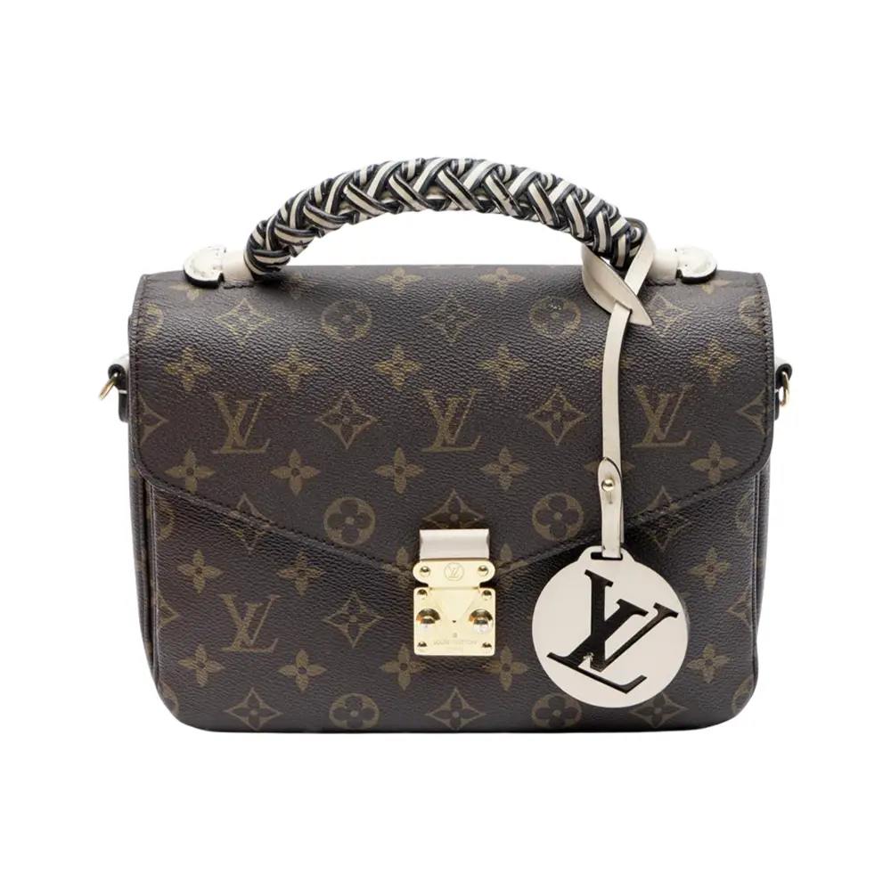 Louis Vuitton Metis Braided Satchel Creme Beige – voilà.id