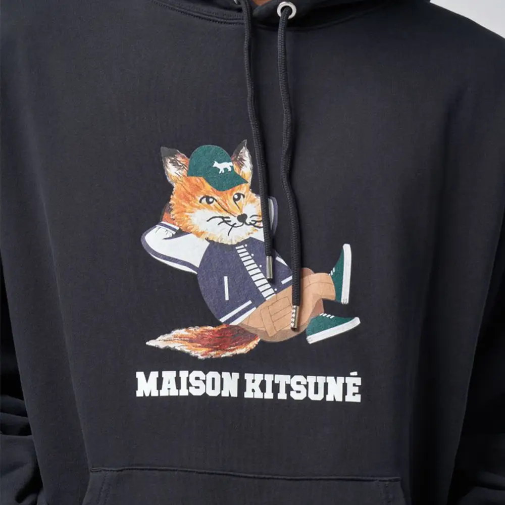 MAISON KITSUNE★DRESSED FOX REGULAR HOODIE フーディー MAISON KITSUNE メゾン キツネ フーディー パーカー FOX HEAD