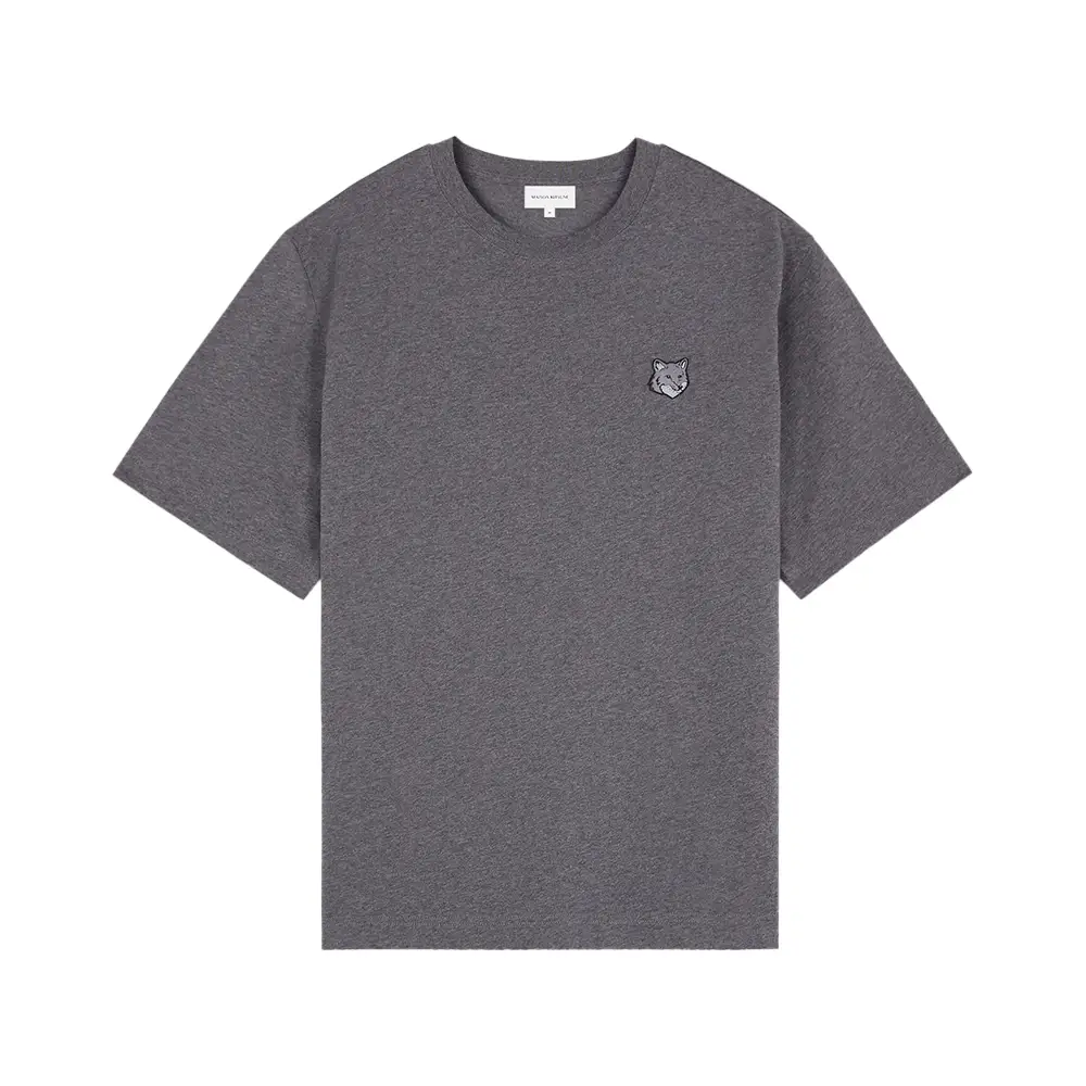 BOLD FOX HEAD PATCH OVERSIZE TEE SHIRT | Maison Kitsuné
