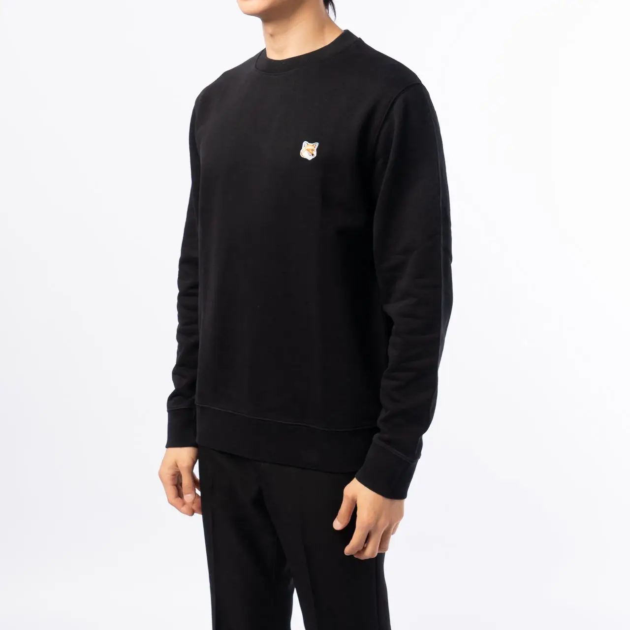 M*u様 Maison Kitusne FOX HEAD SWEATSHIRT FOX HEAD PATCH REGULAR SWEATSHIRT | Maison Kitsuné