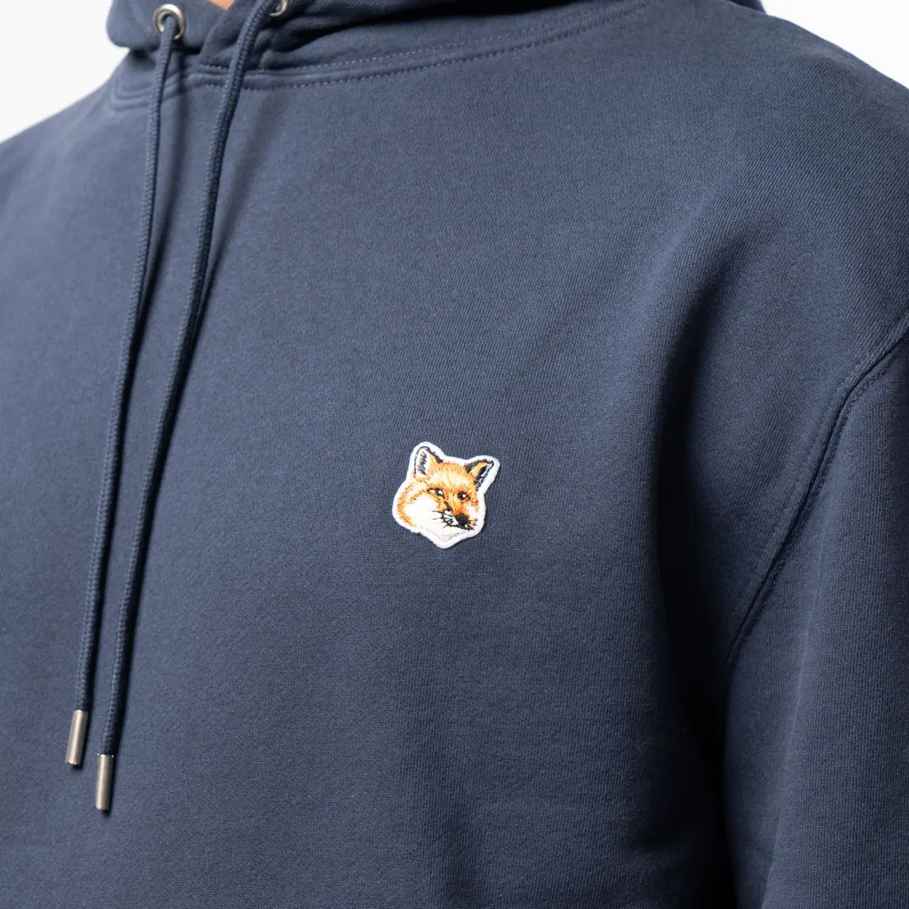 ★Maison Kitsune★Flyer Fox Patch Classic Hoodie★ FOX HEAD PATCH REGULAR HOODIE | Maison Kitsuné