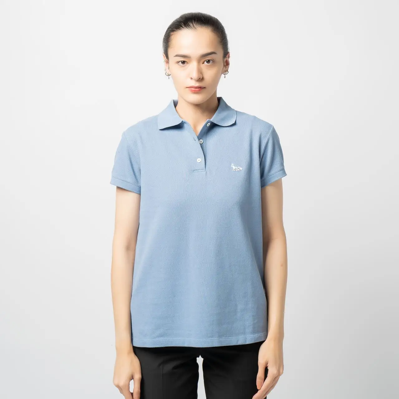 kitten wappen polo shirts【navy】 – BUNNY APARTMENT