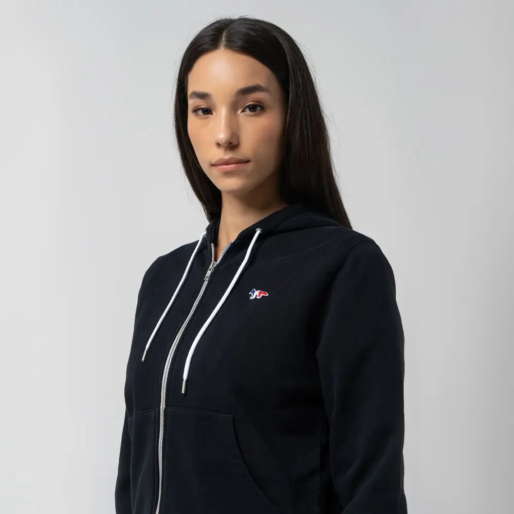 Maison Kitsuné Tricolor Fox Patch Classic Jacket Black