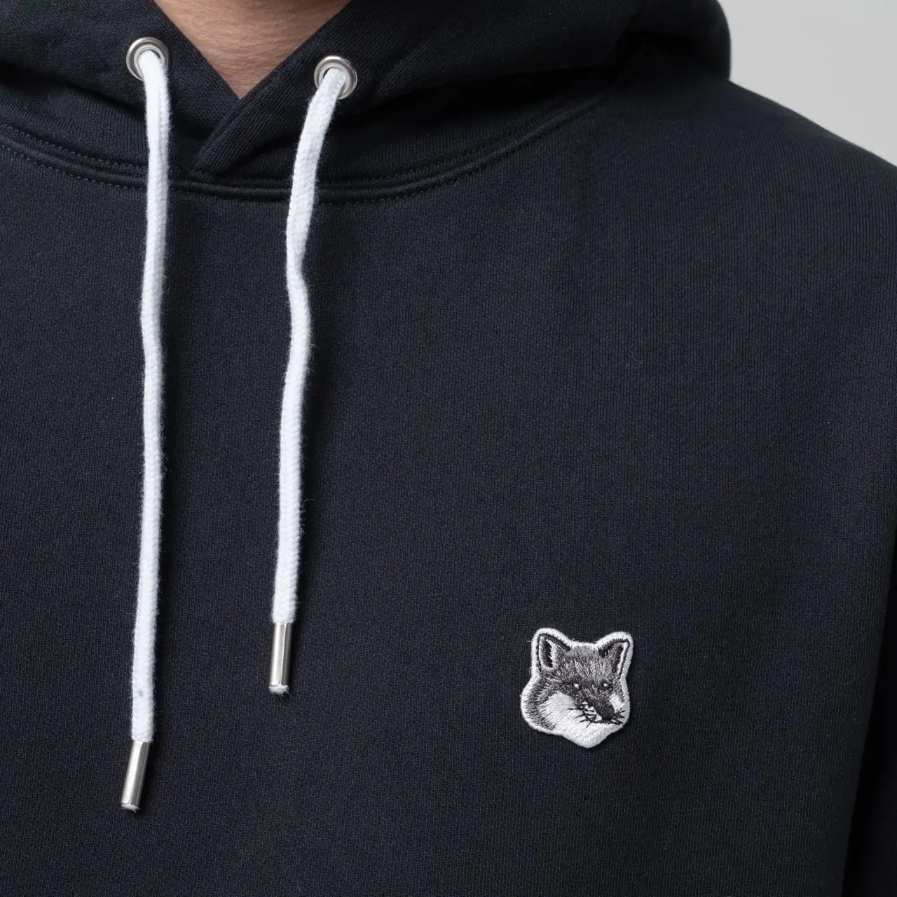 Maison kitsune fox head pullover hotsell