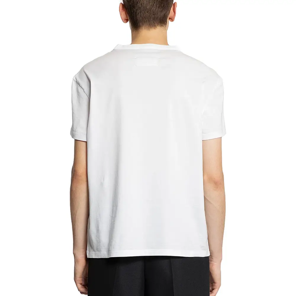Maison Margiela Makò Distorted Logo T-Shirt White – voilà.id
