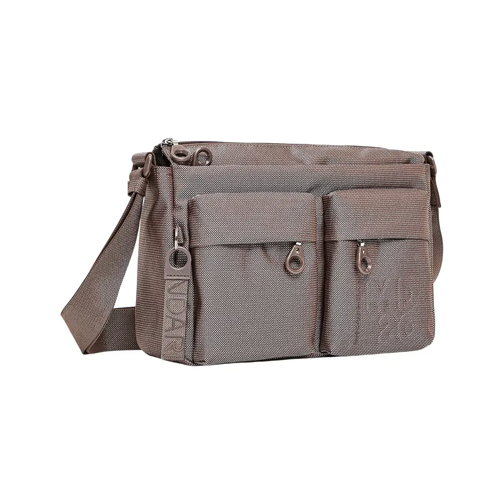 Mandarina Duck MD20 Multipockets Crossbody Bag Taupe – voilà.id