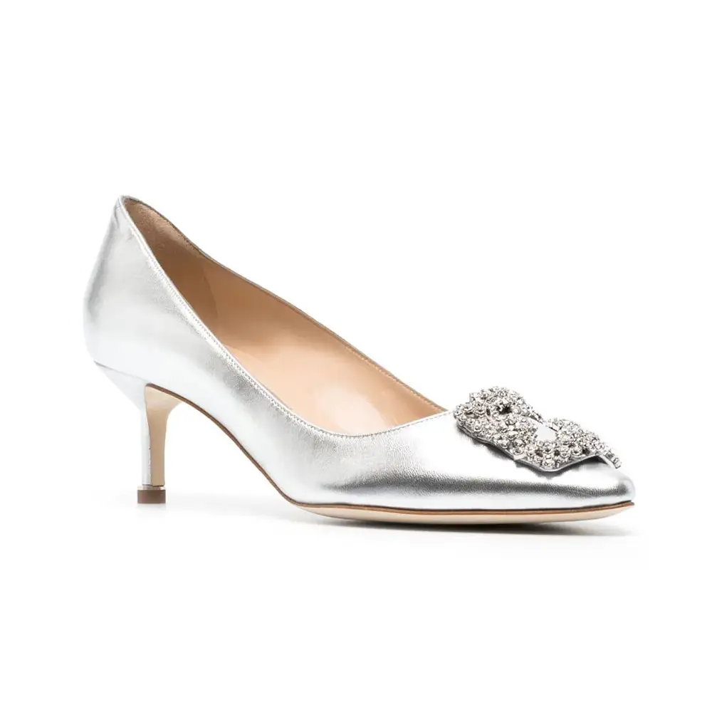 Manolo blahnik hangisi silver outlet