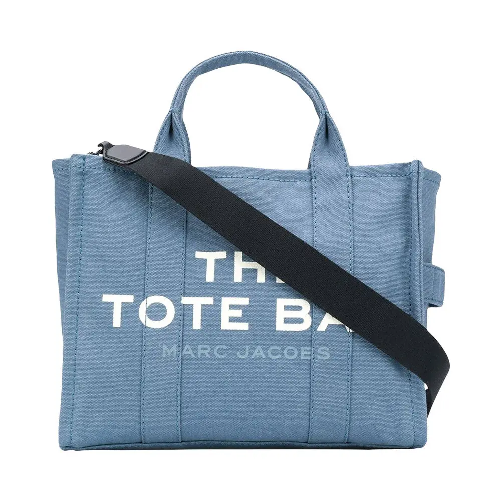 Marc Jacobs The Medium Tote Bag Blue White – voilà.id Marc Jacobs The Medium Tote Bag Blue White – voilà.id