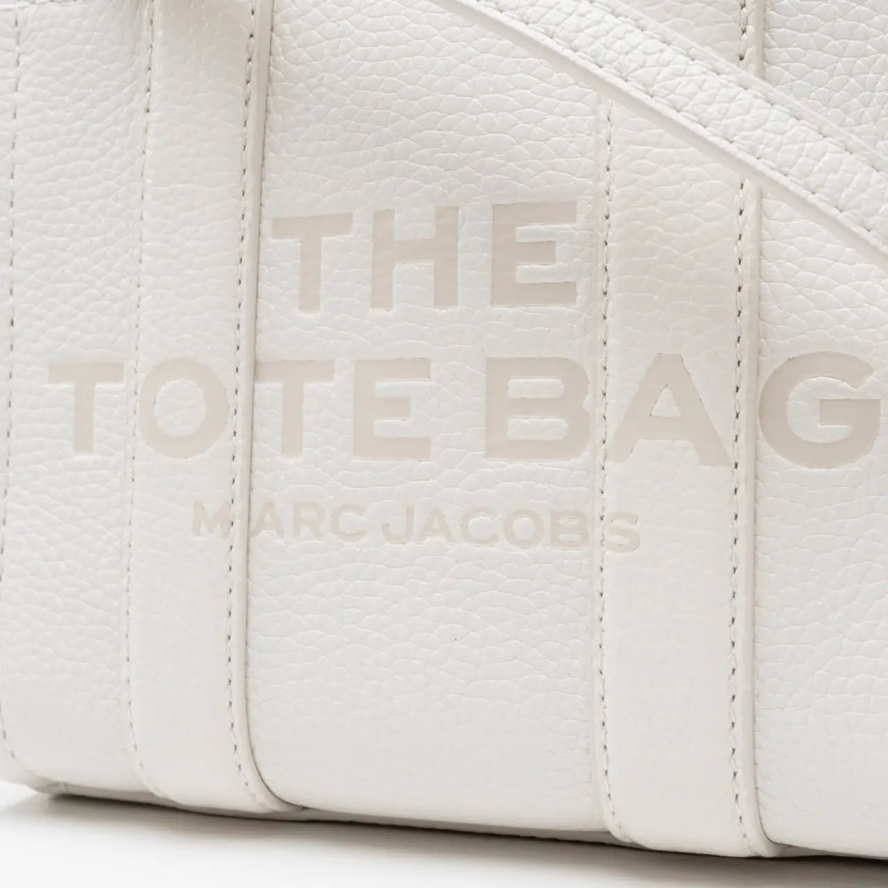 トートバッグ The Mini Tote - Marc Jacobs - Leather - White トートバッグ - Marc Mini Jacobs - The White Tote - Leather