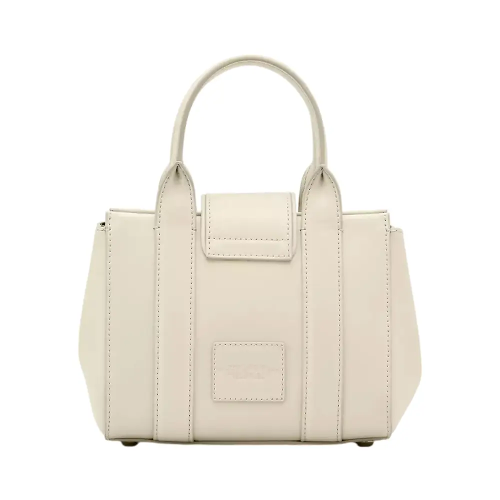 Marc Jacobs The Turnlock Crossbody Tote Bag Cloud White