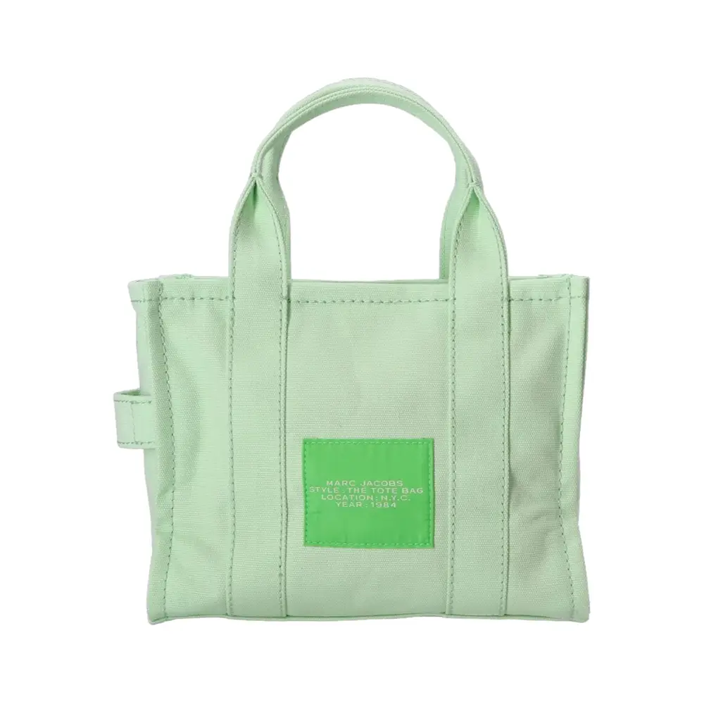 MARC JACOBS THE TOTE BAG ミントグリーン Marc Jacobs Small tote in mint green leather | H009L01SP21398