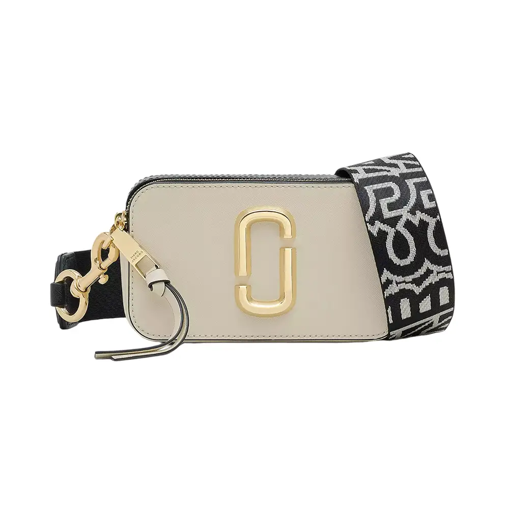【DOUBLE COMMA】CLOUD BAG 2ZIP KENSINGTON CAMERA Denim Weave Camera Bag by KURT GEIGER