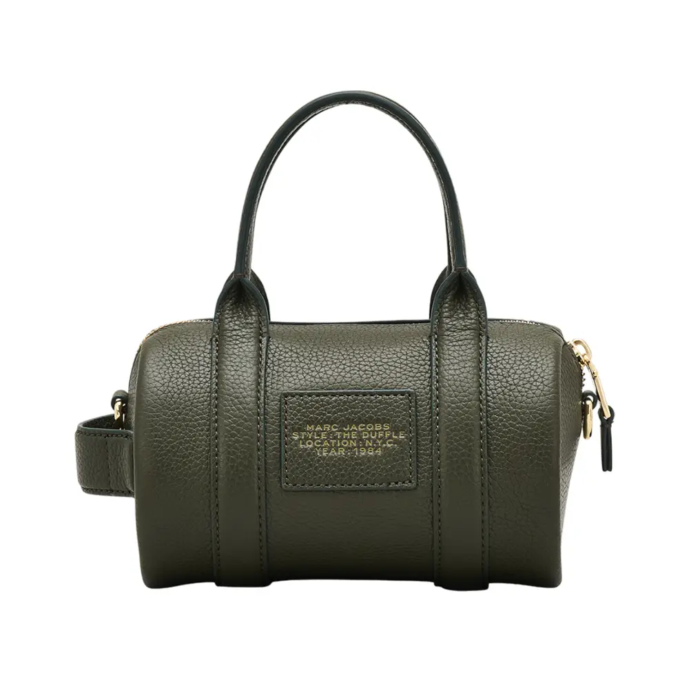 日本国内発送/関税込 Marc Jacobs Mini Duffle Bag 2S4HCR032H02 Amazon.com: Marc Jacobs The Leather Mini Duffle Bag, Cotton