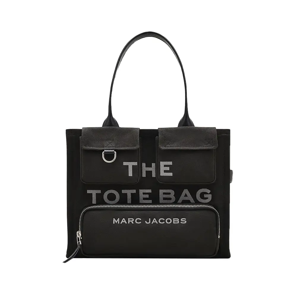 Marc Jacobs The Cargo Canvas Large Tote Bag Black – voilà.id