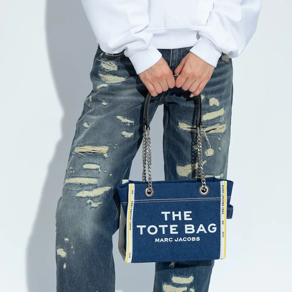 Marc Jacobs] MARCJACOBS THE DENIM SM TRAVELER TOTE 012