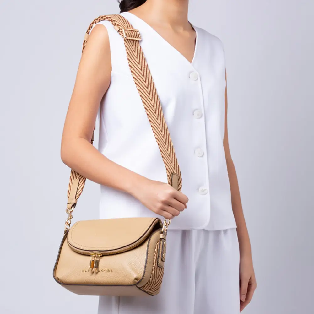 Marc Jacobs The Groove Mini Messenger Bag Iced Coffee – voilà.id
