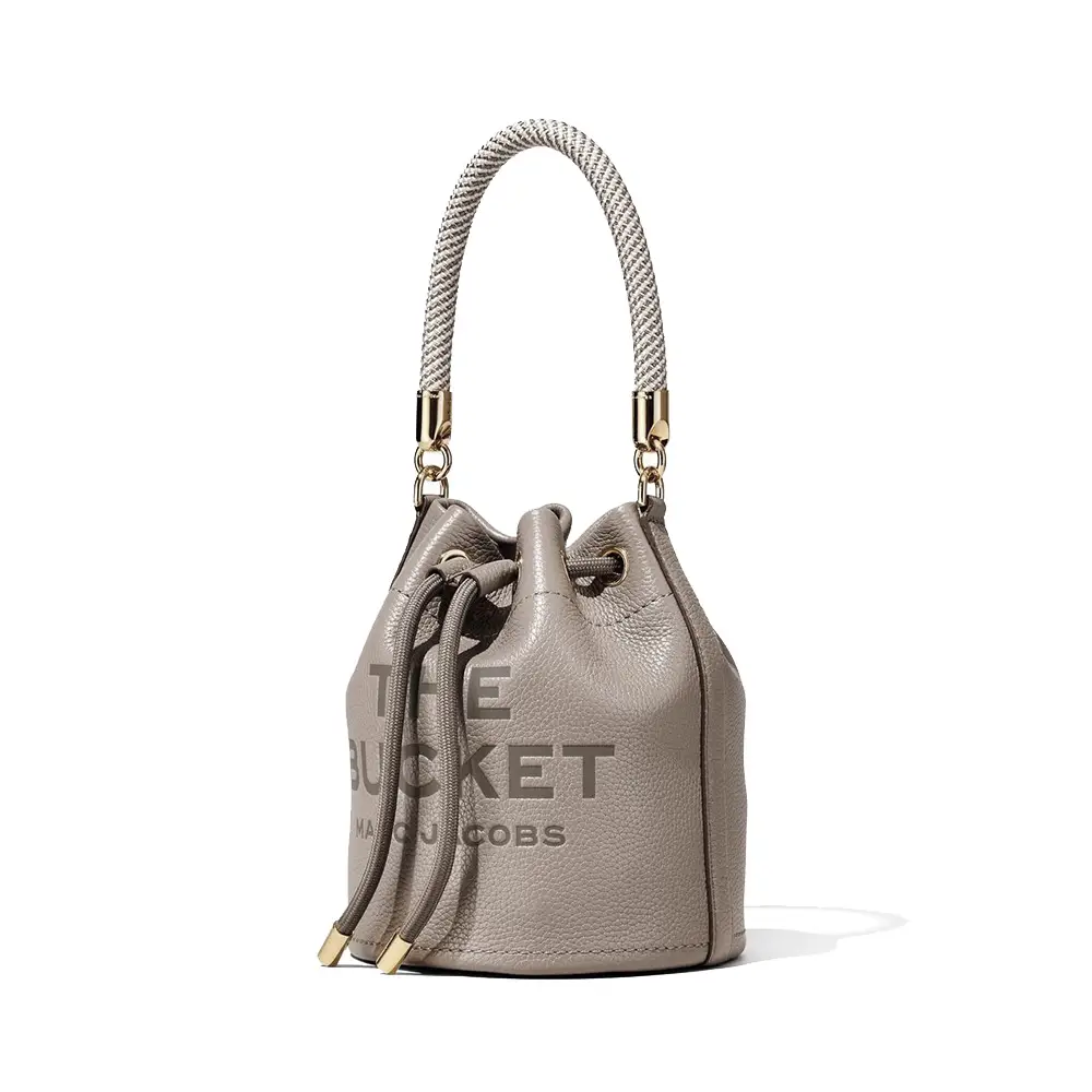 Marc Jacobs The Leather Bucket Bag Cement – voilà.id