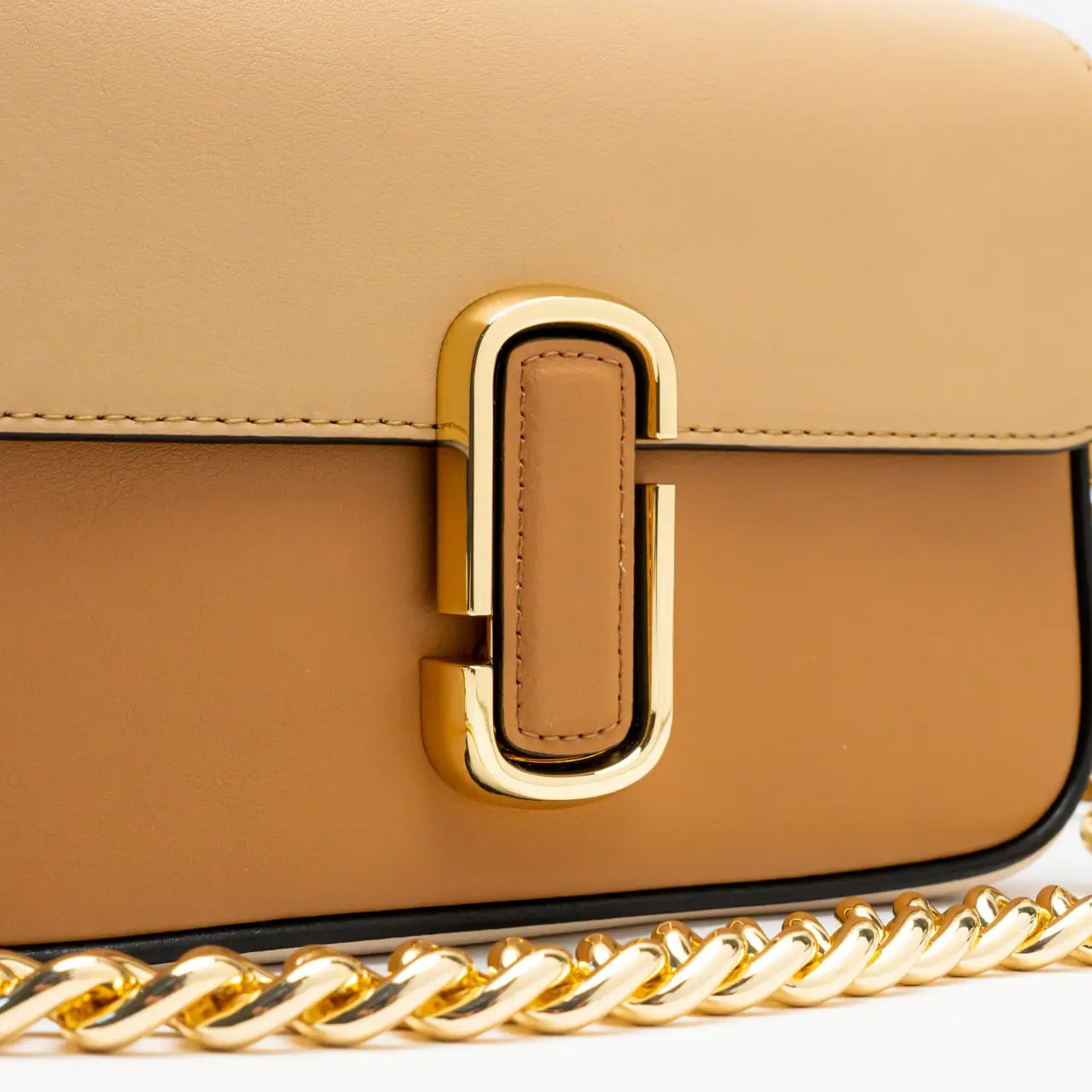 Marc Jacobs The J Marc Shoulder Bag with Stripe Webbing