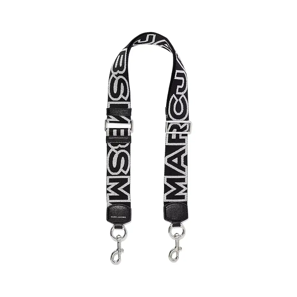 Amazon.com: Marc Jacobs The Outline Logo Webbing Strap