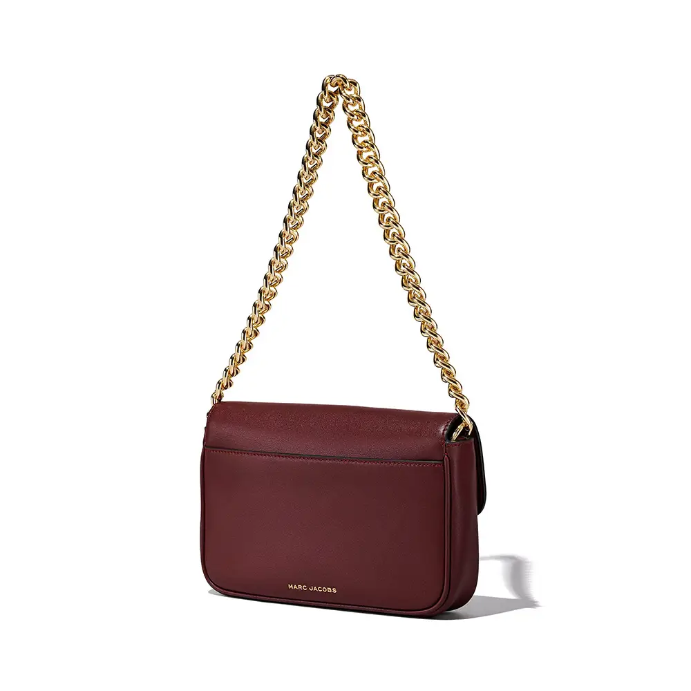 Marc Jacobs The J Soft Shoulder Bag Wine Red Ghw – voilà.id