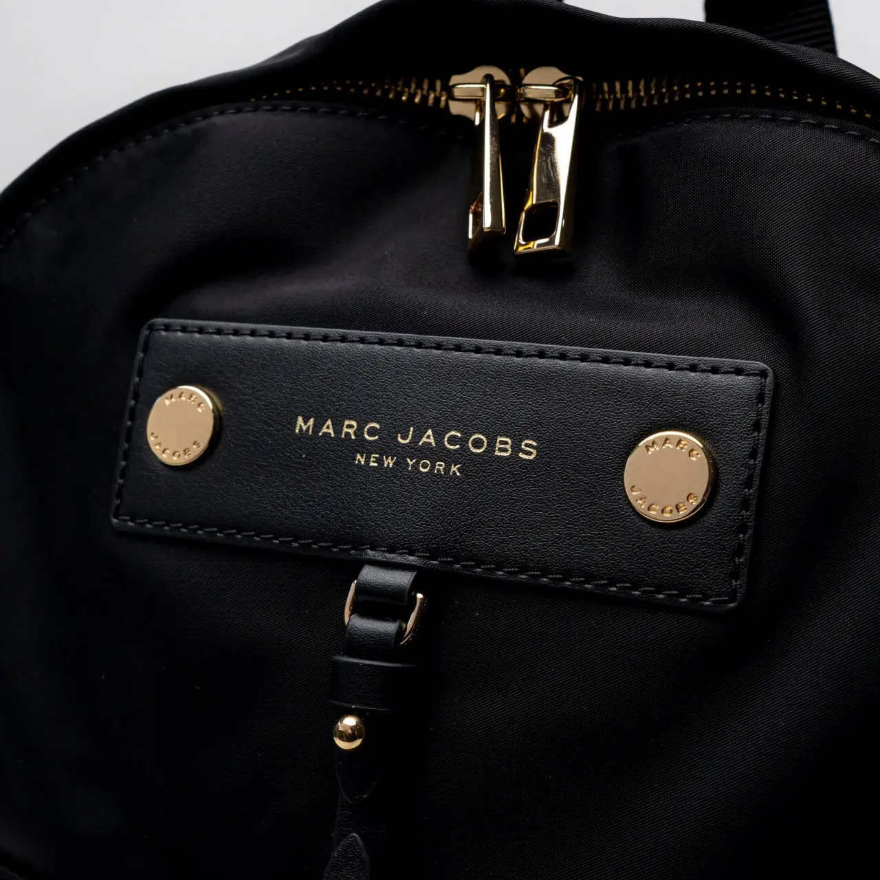 Marc Jacobs Preppy Large Backpack Nylon Black – voilà.id
