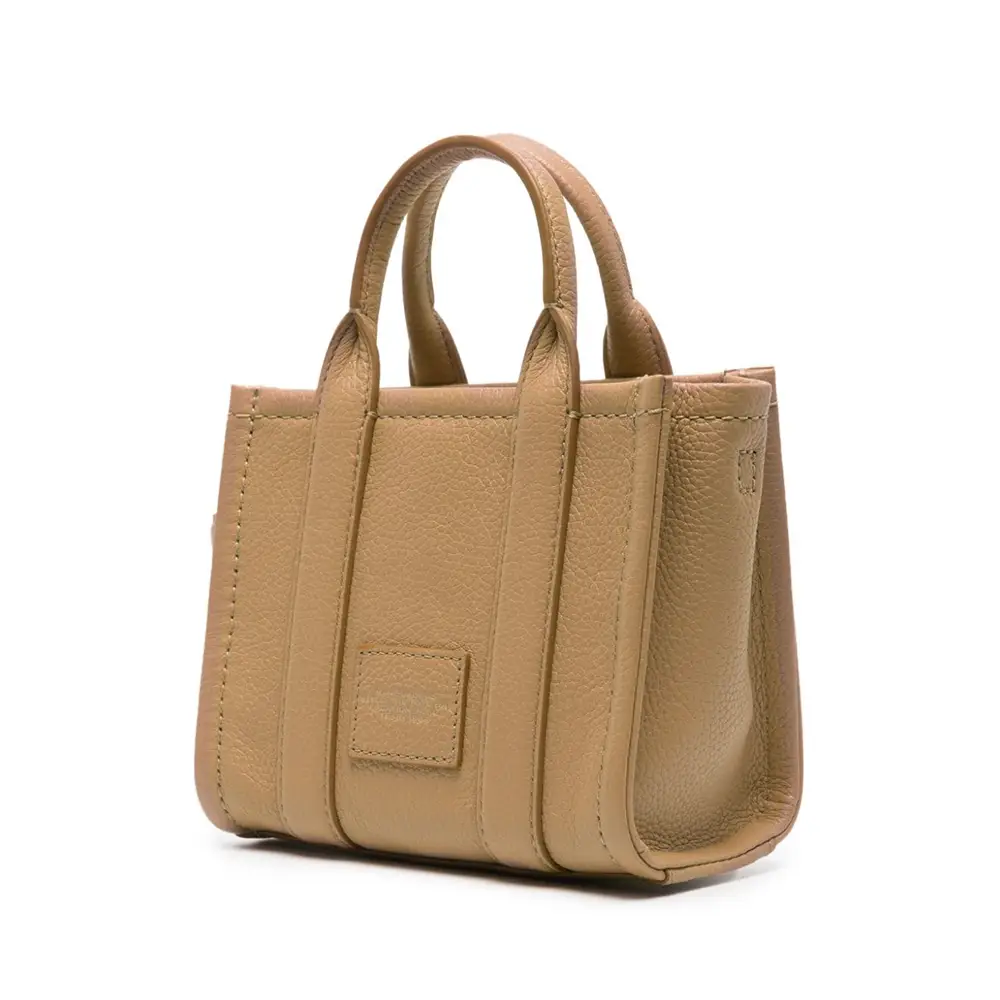 Marc Jacobs The Leather Mini Tote Bag Camel – voilà.id