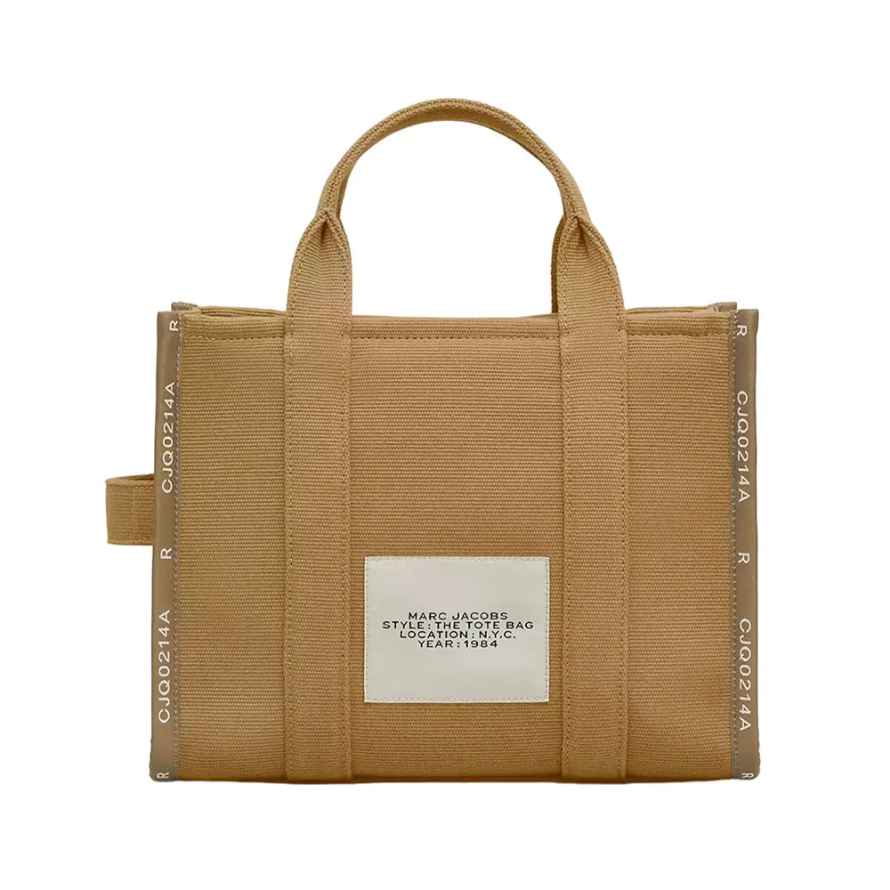 Marc Jacobs The Jacquard Medium Tote Bag Camel – voilà.id