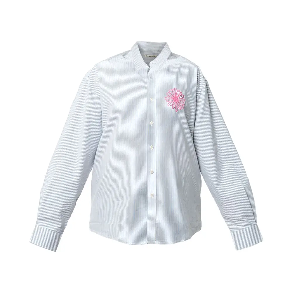 入荷nowオンラインストア Oxford Mercredi Mardi Shirt voilà.id – Pink Sky Stripe トップス