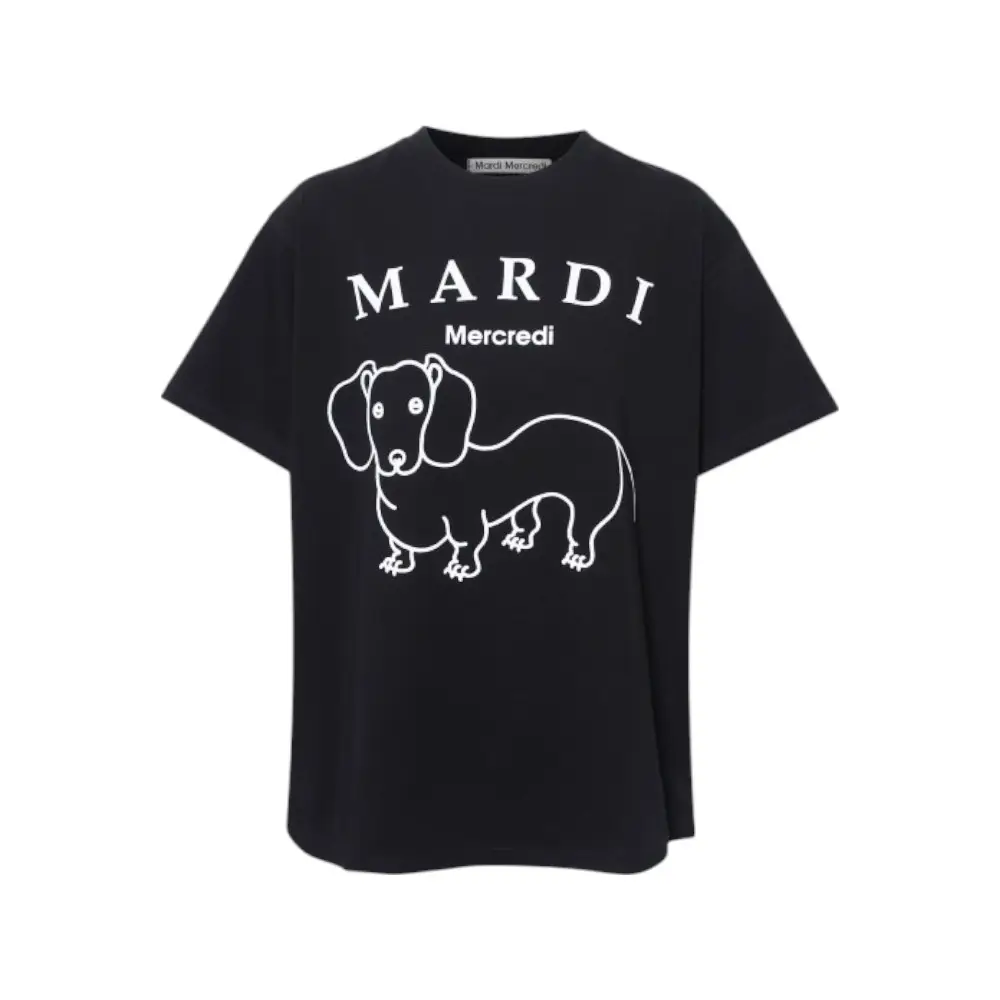 Moschino Sartorial Teddy Bear Regular Fit Cropped T-Shirt
