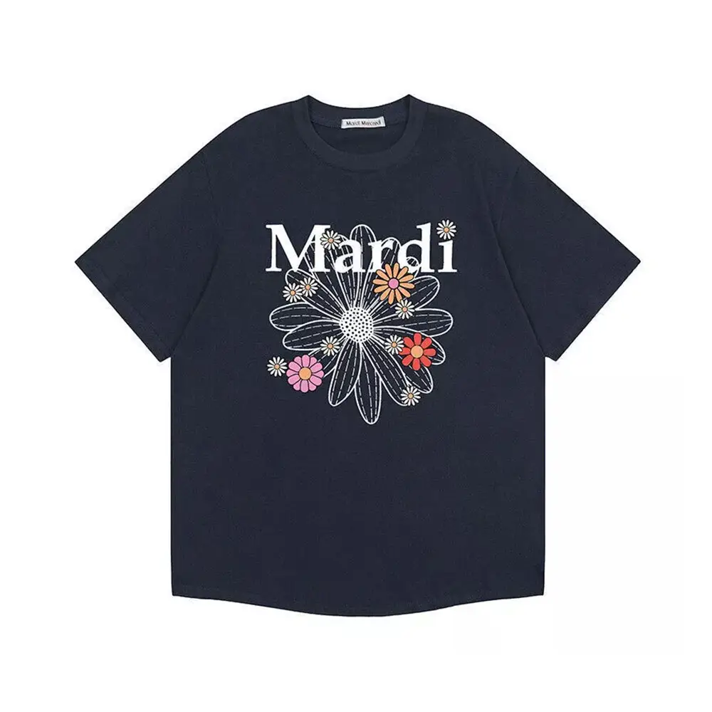 Mardi Mercredi マルディ Tシャツ NAVY APPLEGREEN Mardi Mercredi マルディ Tシャツ NAVY APPLEGREEN