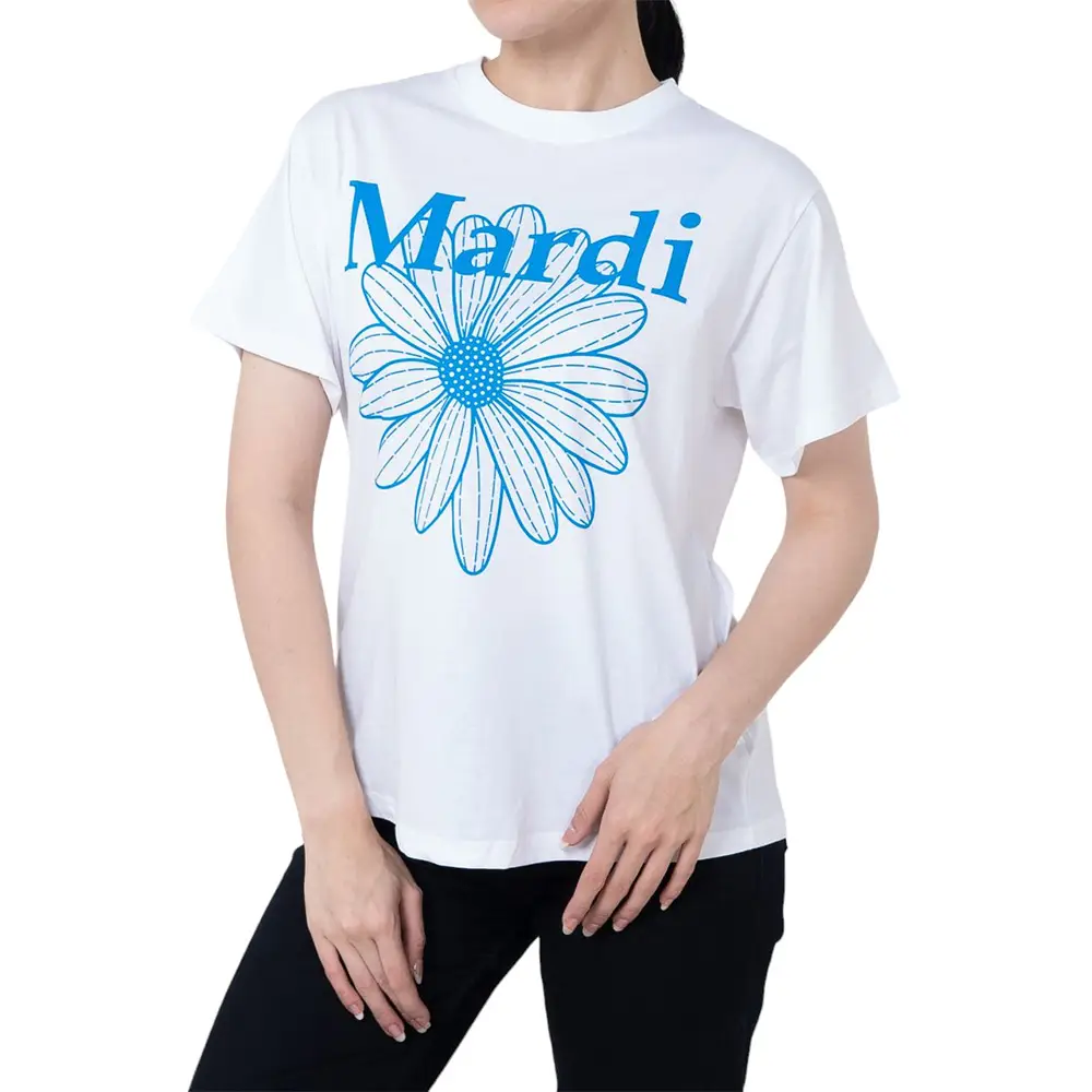 楽天市場】マルディメクルディ Mardi Mercredi Tシャツ SLIM TSHIRT FLOWERMARDI BLACK MINT 半袖  レディース 韓国 ファッション アパレル : US style