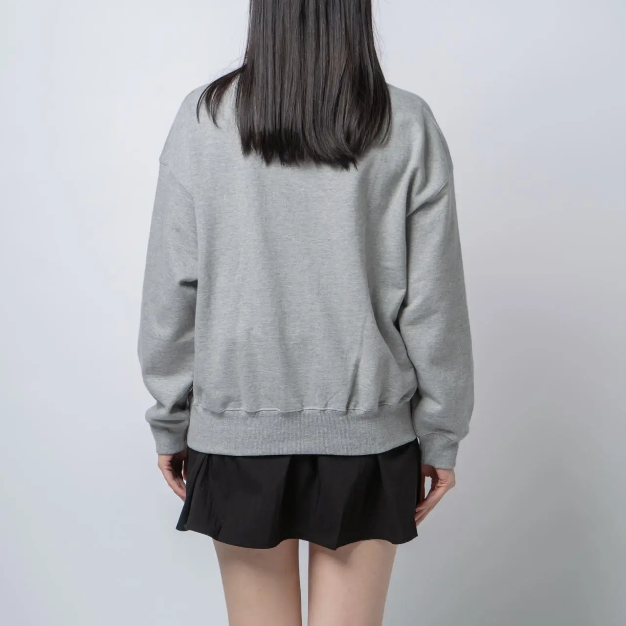 Mardi Mercredi Flower Sweatshirt Grey Ivory – voilà.id Mardi Mercredi Flower Sweatshirt Grey Ivory – voilà.id