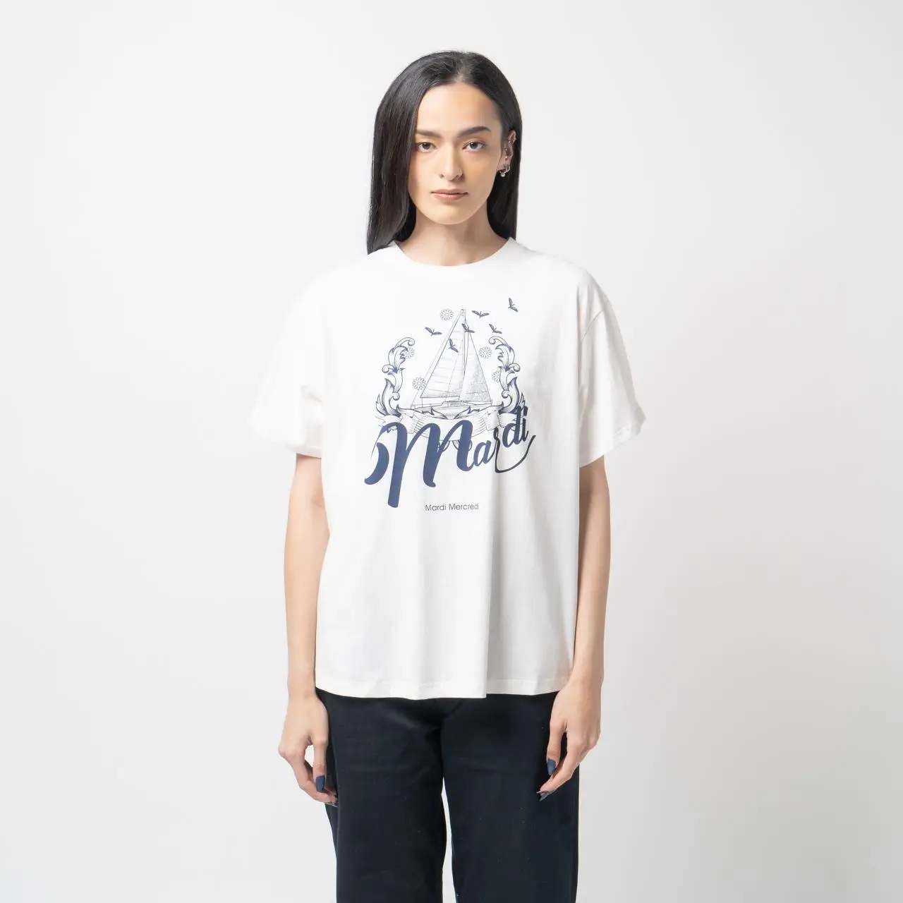 ●Mardi Mercredi●UNISEX TSHIRT BON VOYAGE HALFTIME SHOW Mardi Mercredi Bon Voyage Halftime Show T-Shirt – Biyas Store