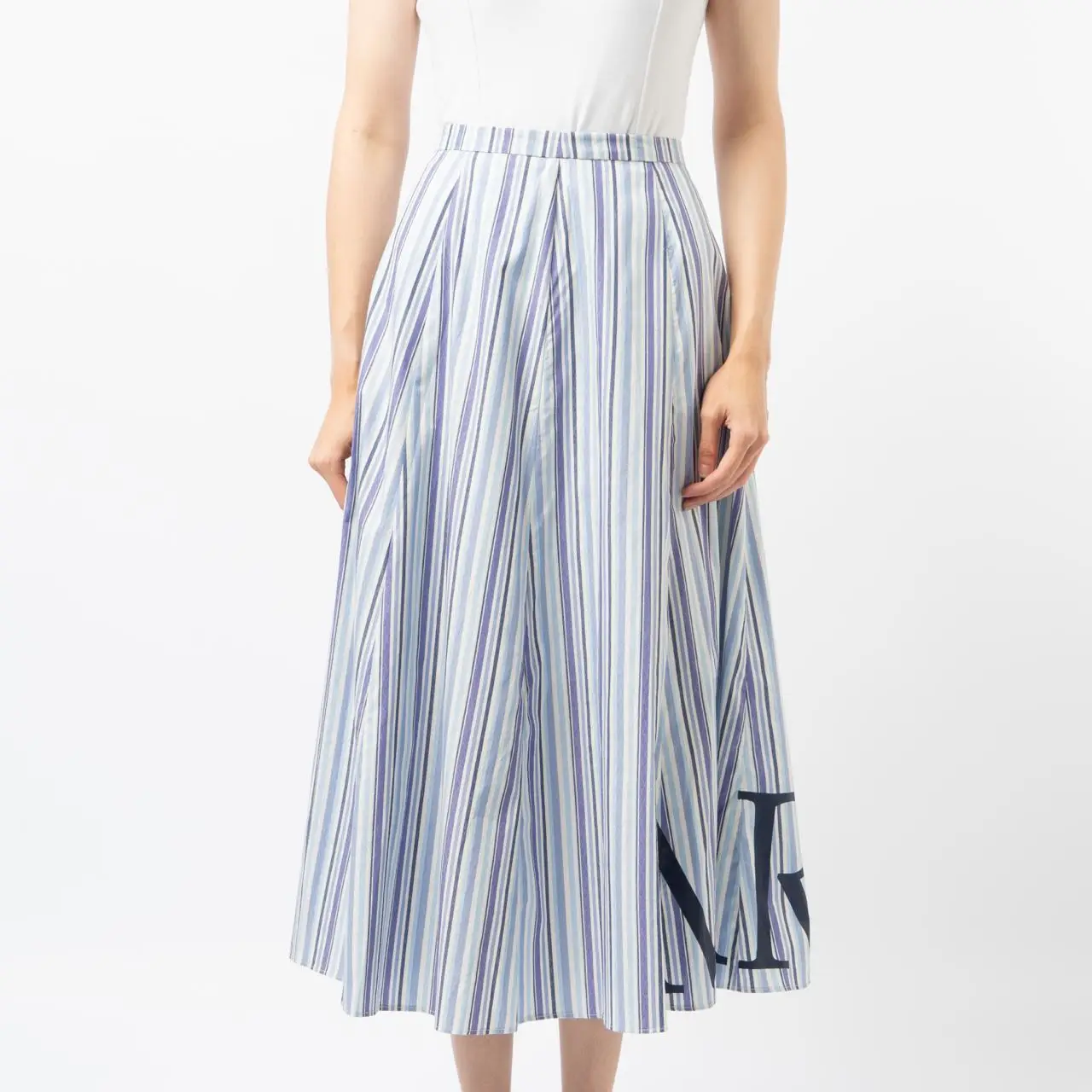★MARDI MERCREDI★WOOL MAXI FLARE SKIRT MARDI MERCREDI