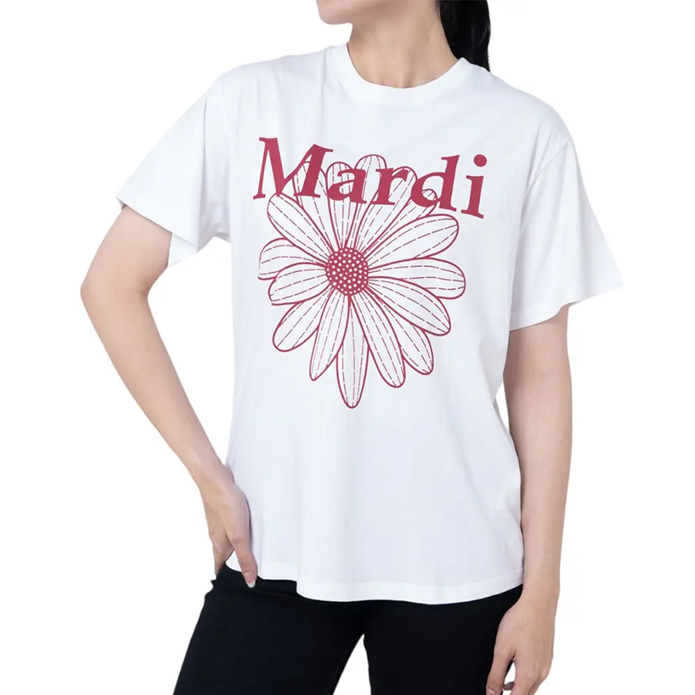 楽天市場】マルディメクルディ Mardi Mercredi Tシャツ SLIM TSHIRT FLOWERMARDI BLACK MINT 半袖  レディース 韓国 ファッション アパレル : US style