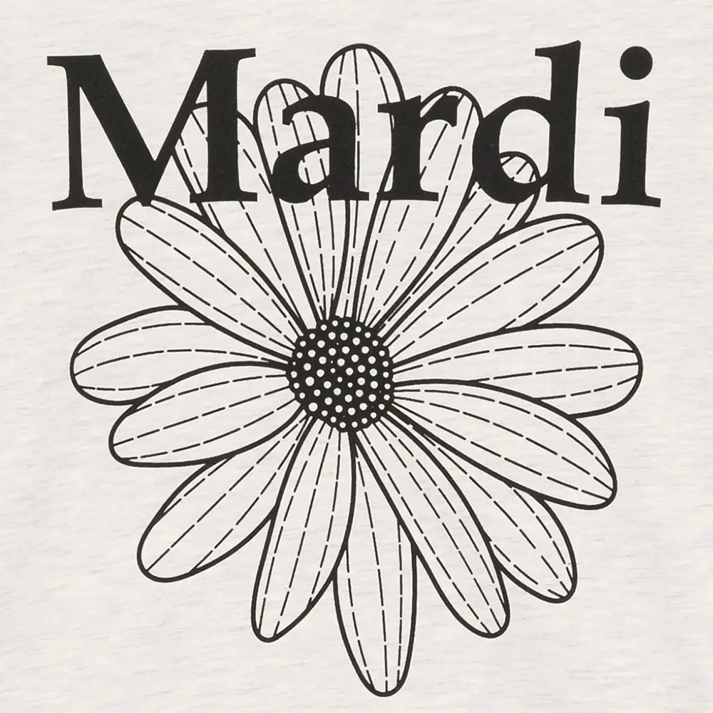 Mardi Mercredi TSHIRT UNIV 【BLACK WHITE】 Mardi Mercredi Univ T-Shirt Black/White – voilà.id