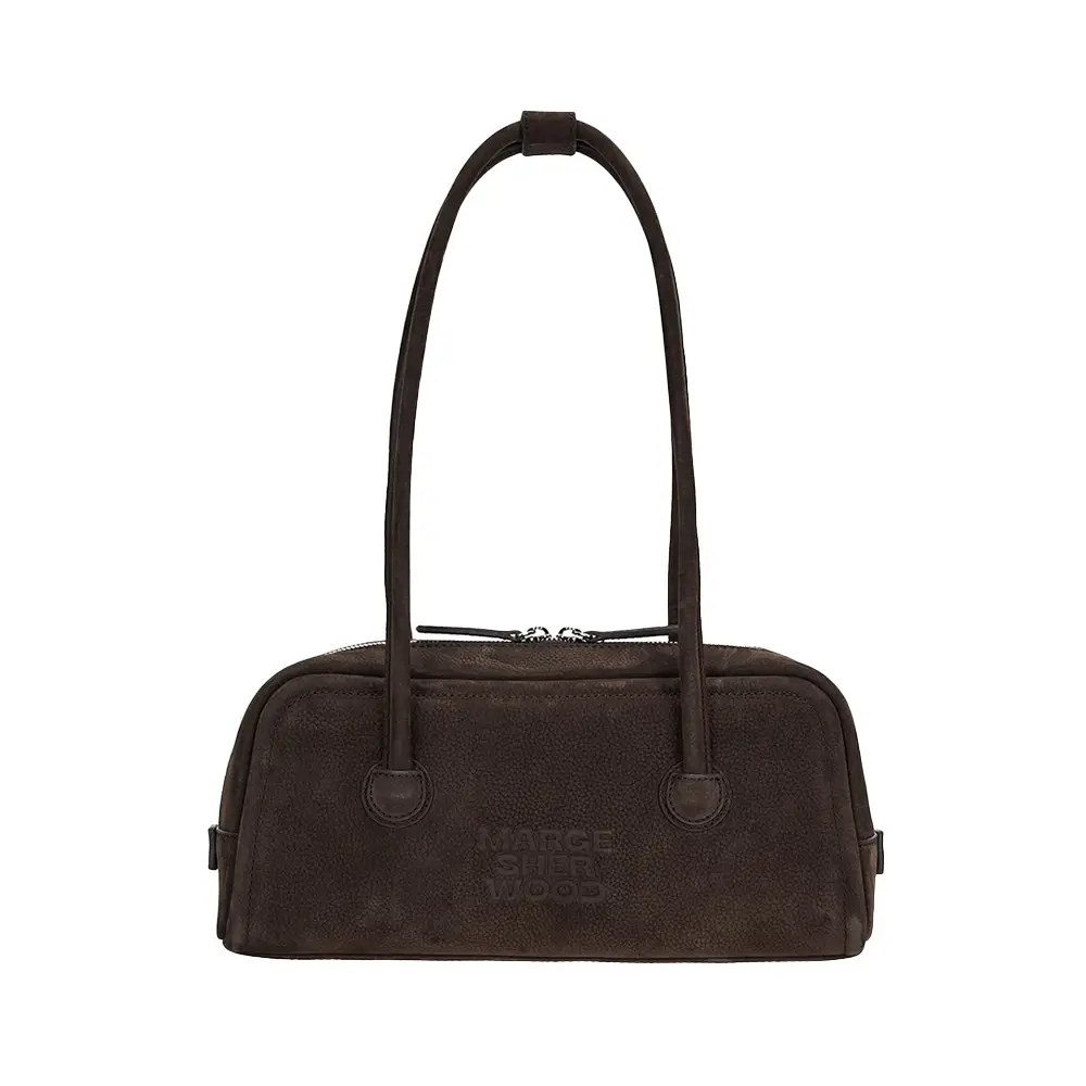 [Atelier de LUMEN]Nadel Bag_Suede Brown☆24FW Atelier de LUMEN