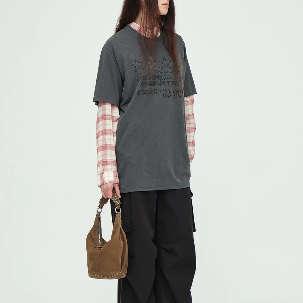 Margesherwood Pumpkin Nubuck Shoulder Bag Chestnut – voilà.id