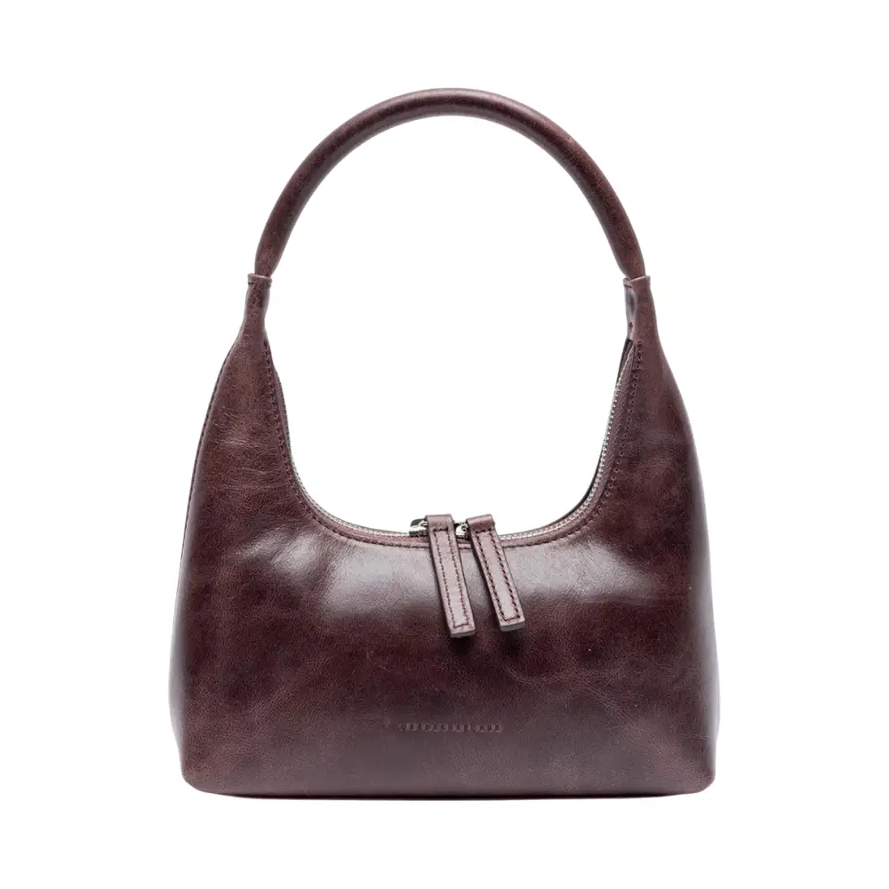 Margesherwood Hobo Mini Shoulder Bag Wine Pull-Up – voilà.id