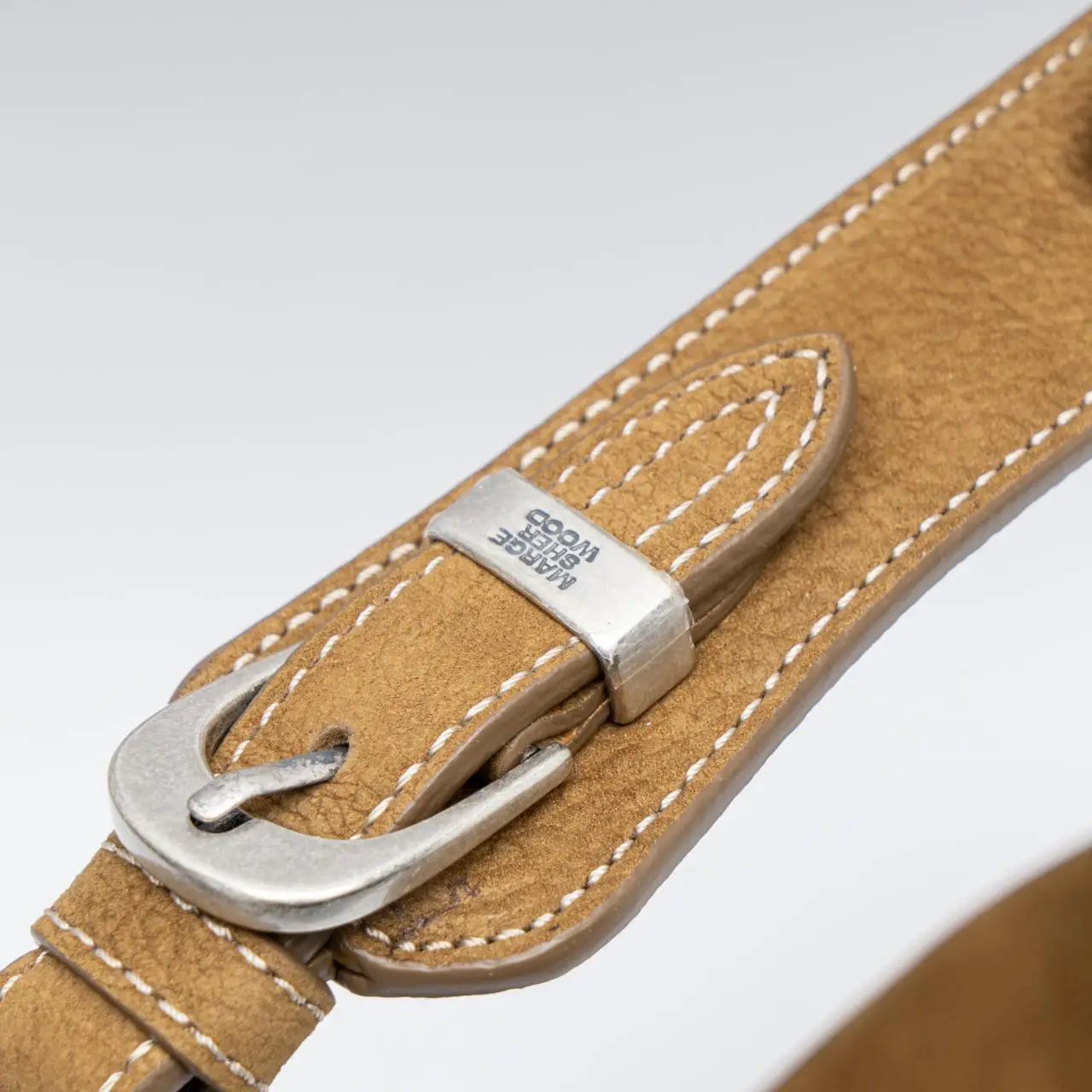 Margesherwood Pumpkin Nubuck Shoulder Bag Chestnut – voilà.id