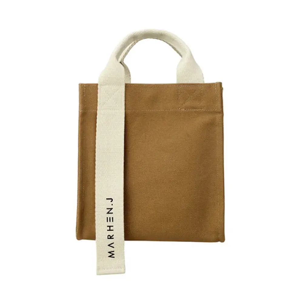 Marhen J Ricky Mini Bag Canvas Moss Green White – voilà.id