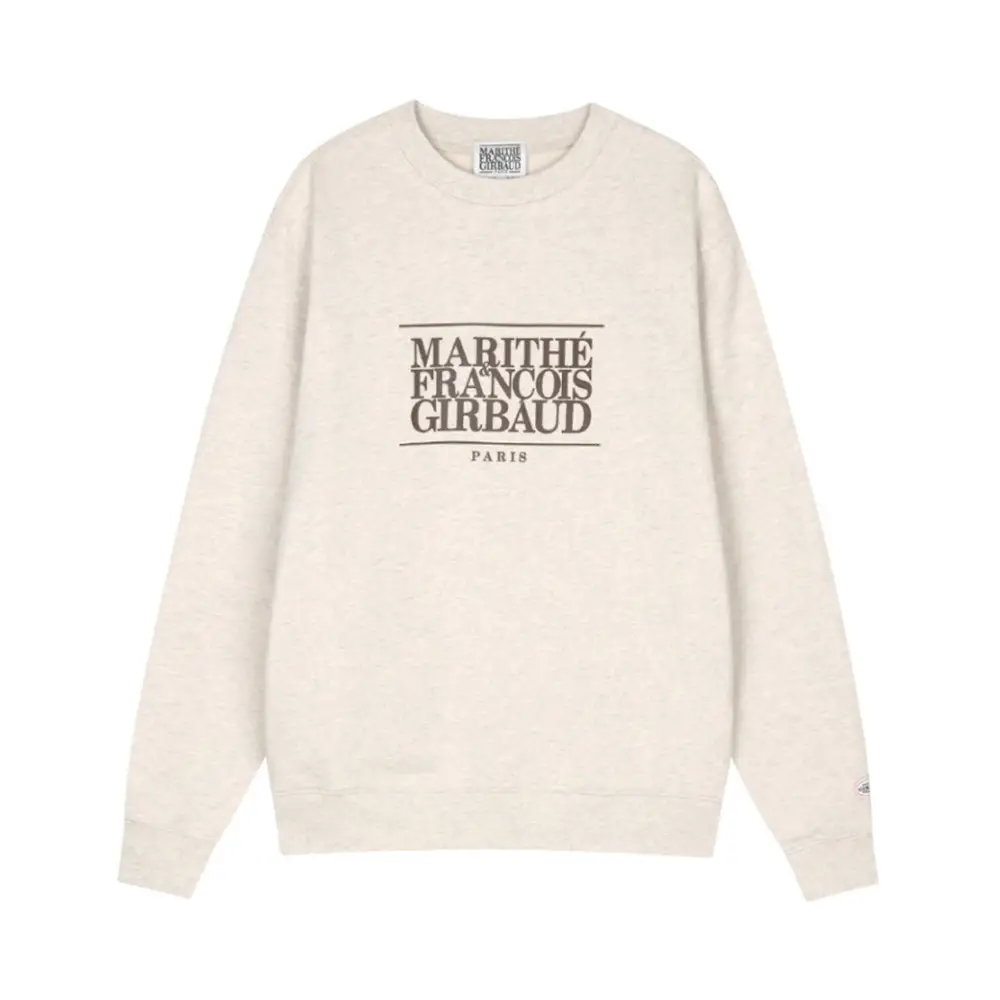 ★Marithe + Francois Girbaud★ UNION LOGO TEE white 1MG24STS MARITHE FRANCOIS GIRBAUD] UNION LOGO TEE WHITE